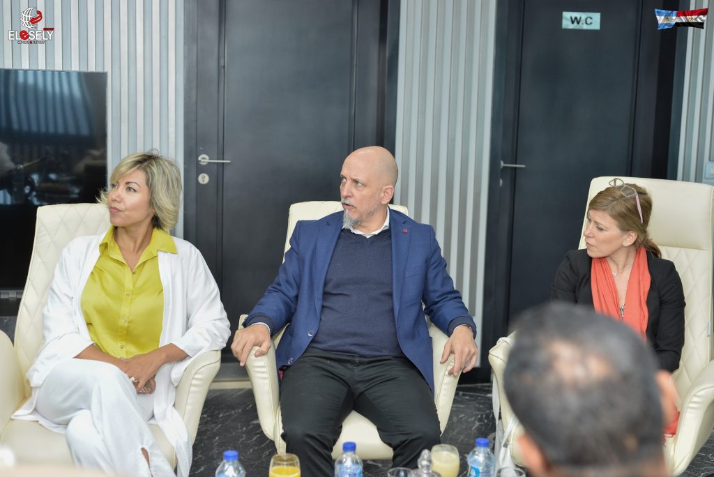 His Excellency Gonzalo Urriolabeitia, the Argentinian Ambassador, for his first visit to Elesely Group